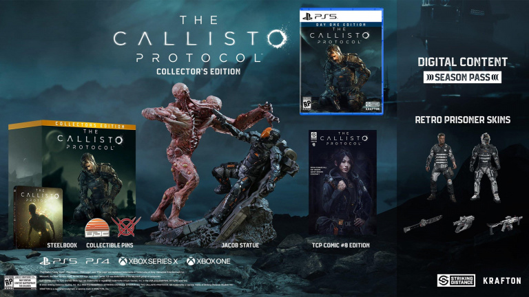 The Callisto Protocol : une édition collector phénoménale pour le jeu, les précommandes sont ouvertes