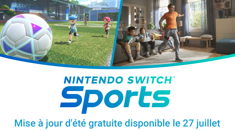 Nintendo Switch Sports : Trop chaud pour transpirer ? Attendez de voir la prochaine mise à jour !