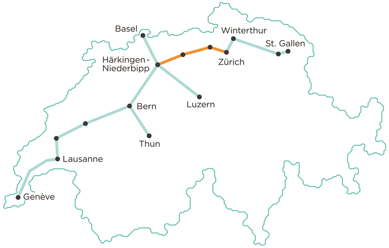 La Svizzera ne ha abbastanza del traffico merci che intasa le strade. Il suo piano: viaggiare sottoterra La Svizzera ne ha abbastanza del traffico merci che intasa le strade. Il suo piano: viaggiare sottoterra