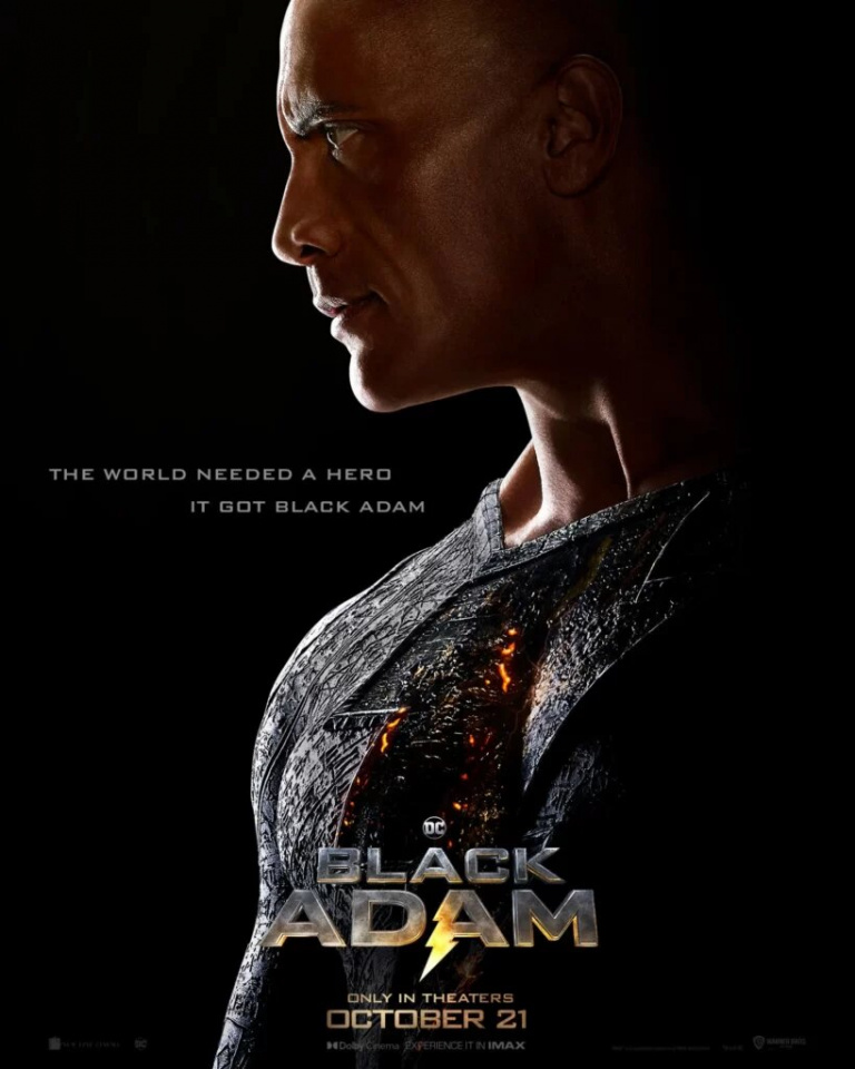 Black Adam : Date de sortie, histoire... On fait le point sur le nouveau film DC avec The Rock