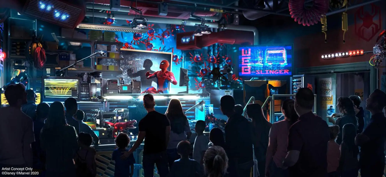 Disneyland Paris: our test of Spider-Man WEB Adventure, the interactive attraction of Avengers Campus Disneyland Paris: our test of Spider-Man WEB Adventure, the interactive attraction of Avengers Campus