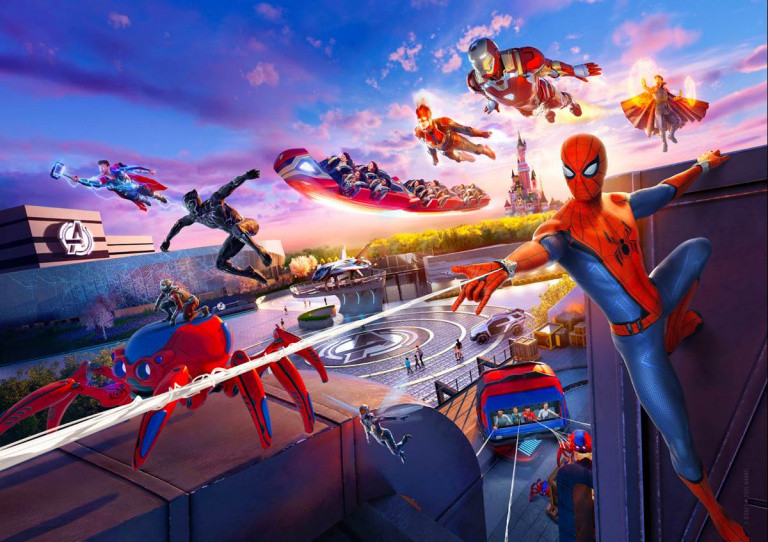 Disneyland Paris : notre test de Spider-Man W.E.B. Adventure, l'attraction interactive de l'Avengers Campus