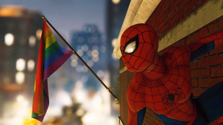 Marvel's Spider-Man PC : un moddeur remplace les drapeaux LGBT et se fait bannir  
