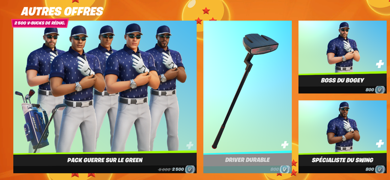 Fortnite : boutique du jour 17 aout 2022