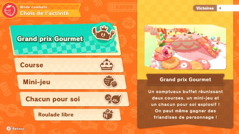 Kirby's Dream Buffet : Comment gagner une partie ? 