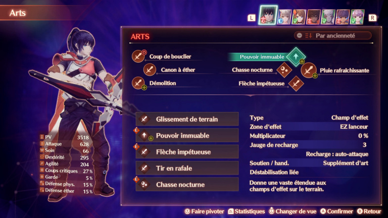 Xenoblade Chronicles 3, Classes - Archer furtif