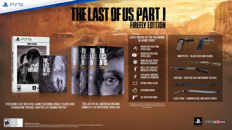 The Last of Us Part I : la Firefly Edition sur PS5 pourrait finalement arriver en Europe !