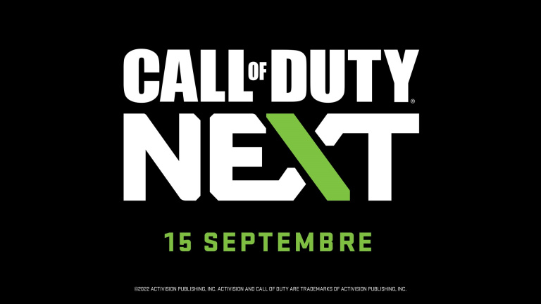 Call of Duty : suivez la conférence "Call of Duty: NEXT" le 15 septembre prochain