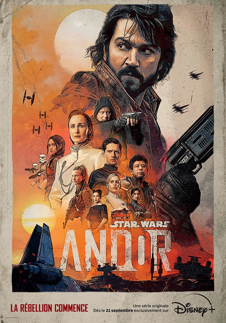 Quelle place dans la chronologie Star Wars pour la série Andor ? Diego Luna nous donne la réponse !