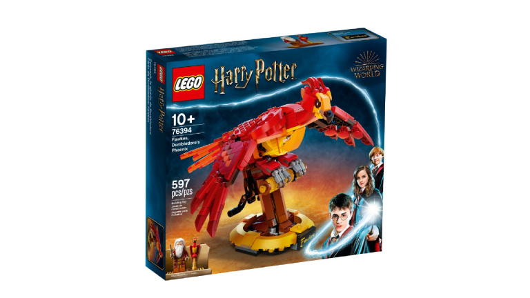 LEGO : domptez le phénix de Dumbledore avec ce set enflammé