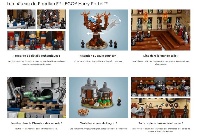 LEGO Harry Potter : l’immense château de Poudlard est disponible à son prix le plus bas !