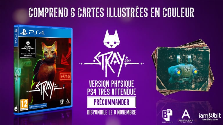 Stray : le jeu le plus mignon de l'année de retour en édition physique sur PS4 et PS5, les détails