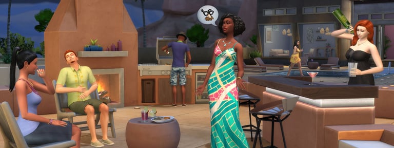 Les Sims 4 Luxe dans le Désert : le kit est gratuit pour une durée limitée ! Découvrez les possibilités de construction