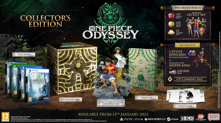 One Piece Odyssey : les fans se régalent avec la précommande PS5 et les figurines inédites de la version collector