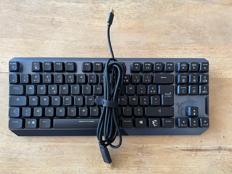 Le nouveau clavier Vigor GK50 Low Profile TKL de MSI est l'un des meilleurs rapport qualité-prix du moment
