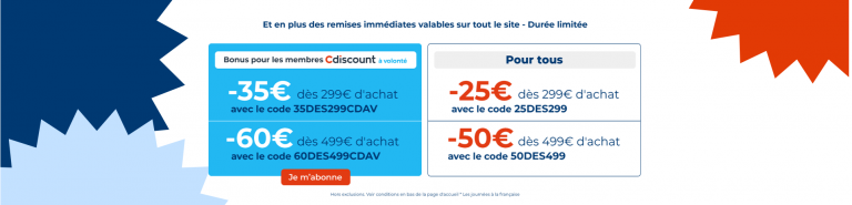 Cdiscount casse les prix sur les TV 4K, les smartphones, les PC portables et les SSD pendant les French Days