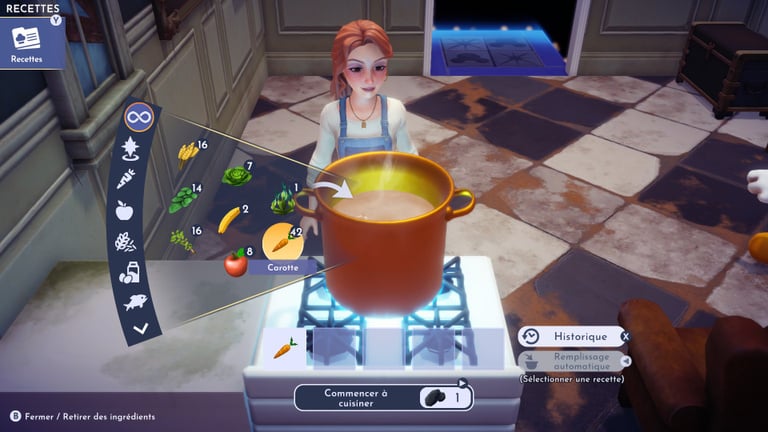 Crudités Disney Dreamlight Valley : Comment préparer ce hors d'oeuvre 1 étoile ?
