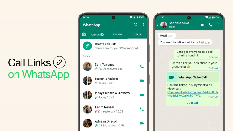 Whatsapp se lance à l’assaut de Google Meet et Zoom avec sa fonctionnalité Call Links