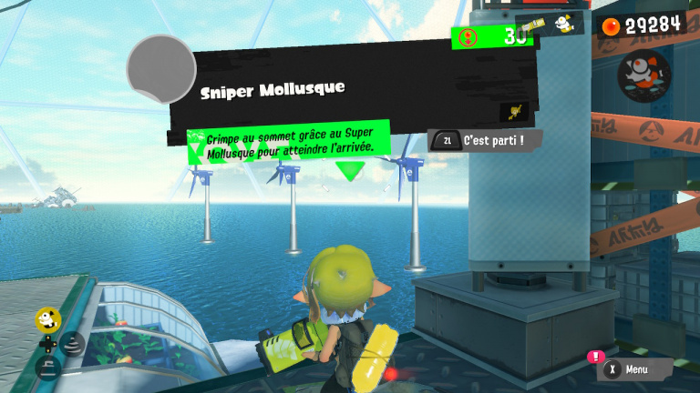 Niveau 11 : Sniper Mollusque