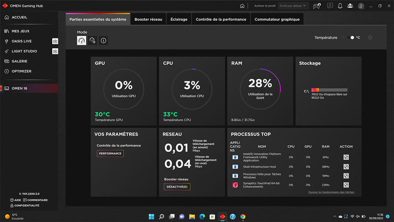 Test HP Omen 16 2022