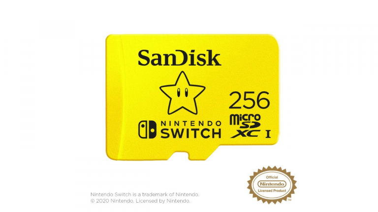 Promo Nintendo Switch : jusqu'à -61% de réduction pour la carte Micro SD officielle !