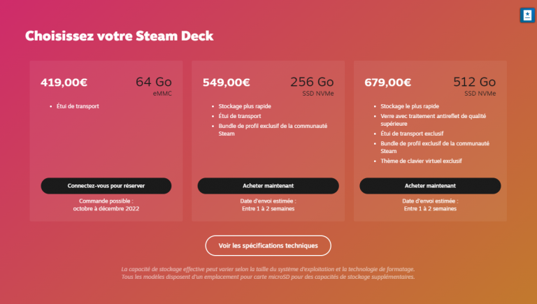 Steam Deck : l'annonce que tout le monde attendait est là, et elle vient avec une surprise... 