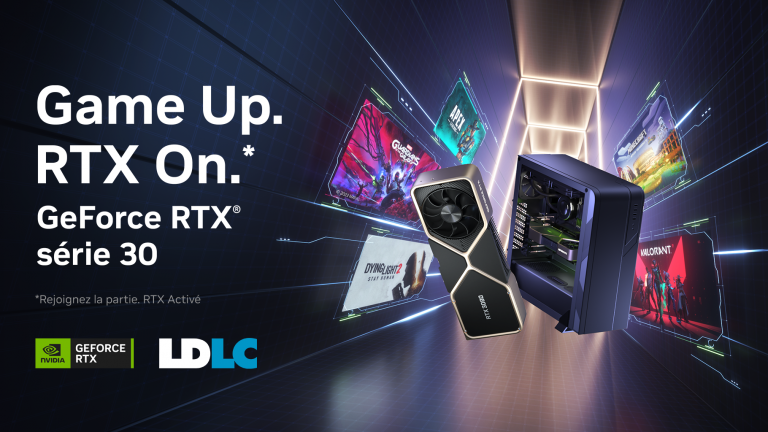 Nvidia : offres spéciales sur des cartes graphiques RTX chez LDLC