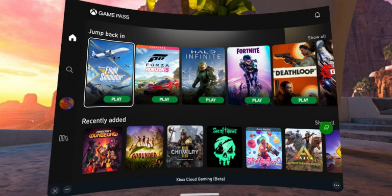 Xbox Game Pass : le service s'invite dans les casques VR Meta Quest, 1ères infos