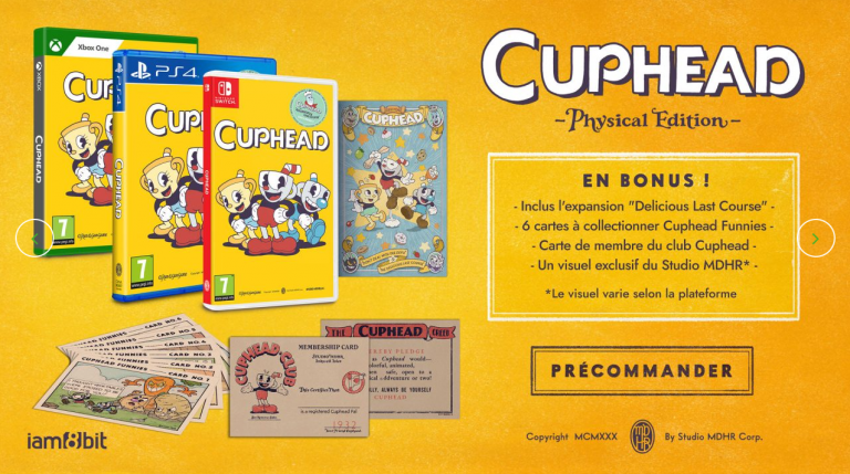 Cuphead : collector ultime et versions boîtes, le jeu revient plus en forme que jamais