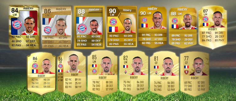 FIFA 23 / FUT 23 : Franck Ribéry annonce sa retraite, rétrospective de ses différentes cartes dans Ultimate Team
