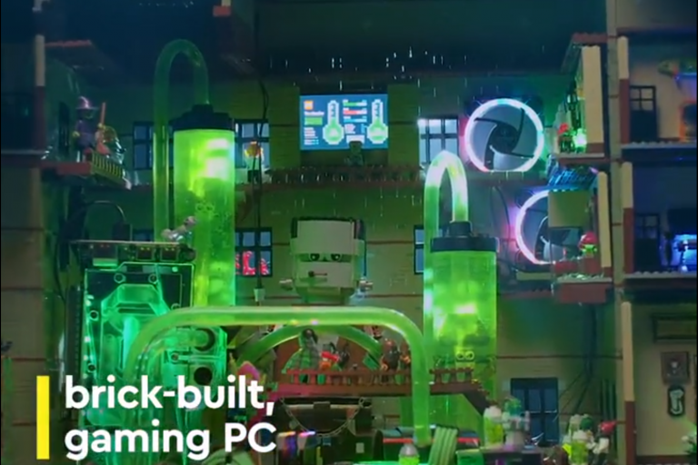 Halloween : LEGO construit son propre PC gamer surpuissant, et c'est magnifique !