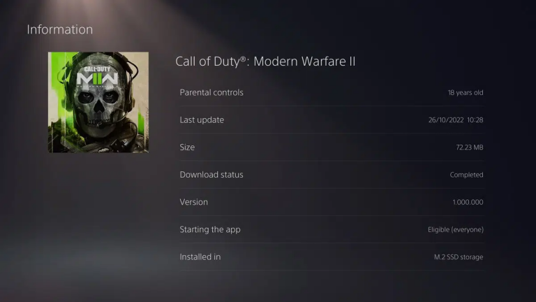 Call of Duty Modern Warfare 2 : la taille ridicule du jeu sur le disque irrite les joueurs