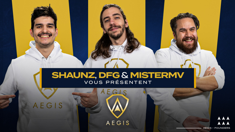 Aegis, l'équipe de Mister MV, DFG et Shaunz, intègre la LFL 