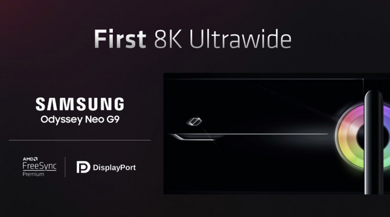 Samsung annonce le premier écran PC gamer ultra-large 8K !