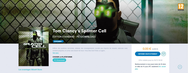 Splinter Cell fête ses 20 ans : Premiers visuels du remake, une surprise en prime !