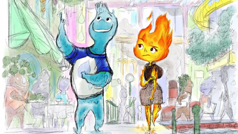 Le prochain film d'animation Disney dévoilé. Pixar (Toy Story, Alerte Rouge) joue avec le feu !