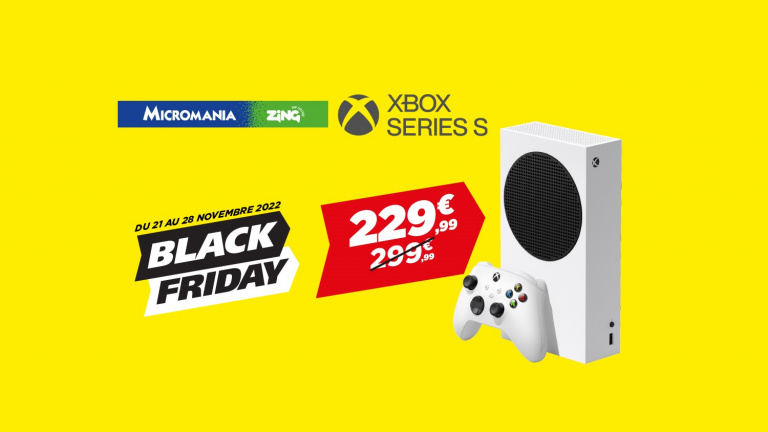 Micromania : la Xbox Series S à 229 € pour Black Friday