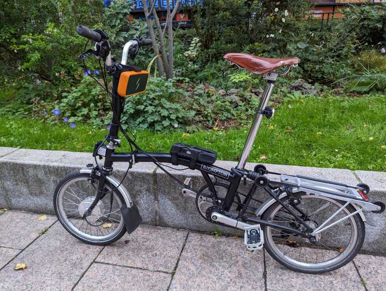 J'ai transformé mon vélo en vélo électrique : test du meilleur kit de conversion Brompton, le Switch Bike après 750 km