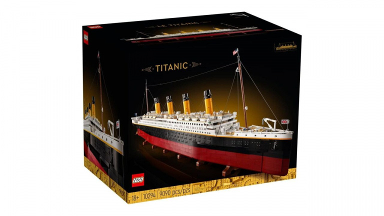 Black Friday 2022 : le LEGO Titanic, aussi complexe que rare, est de retour en stock !