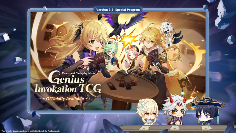 Genshin Impact, le résumé des annonces pour la version 3.3 du jeu ! Nouveaux personnages, événements... 