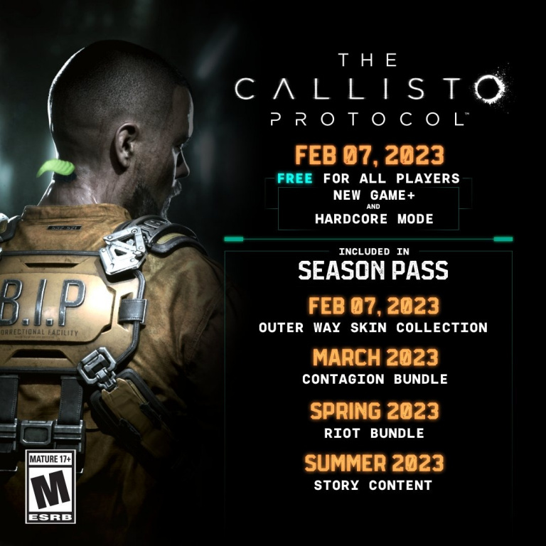 The Callisto Protocol : New Game+, mode Hardcore... enfin des dates pour le contenu gratuit et celui du Season Pass