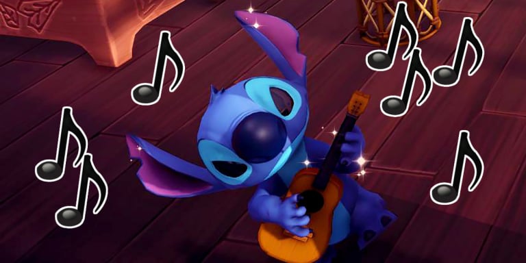 Disney Dreamlight Valley : musiciens, décor photographique... comment terminer la quête de niveau 10 de Stitch ?