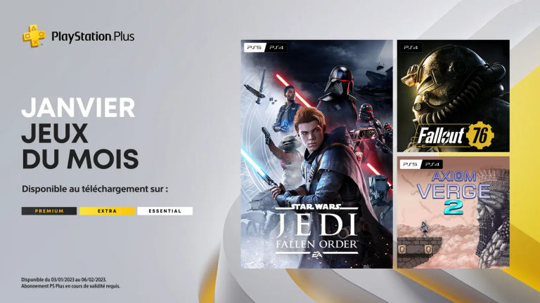 PlayStation Plus : les jeux "offerts" en janvier 2023, dont un excellent Star Wars