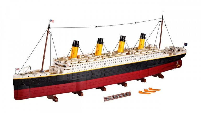 Le LEGO Titanic, l’un des sets les plus complexes et rares, est en stock !