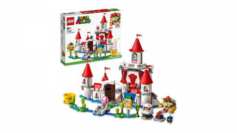 Promo LEGO Super Mario : construisez le château de Peach à prix réduit !