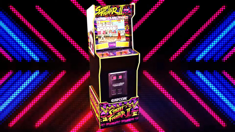 Une borne d'arcade vintage signée Street Fighter II dispo sur Amazon !