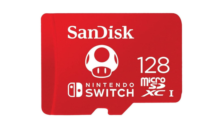 Soldes 2023 : réduction exceptionnelle sur la carte MicroSD SanDisk 128Go pour Nintendo Switch !