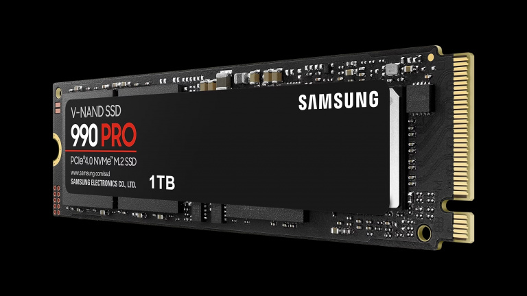 Samsung SSD 990 PRO : jusqu’à 7450 Mo/s en lecture pour votre PC ou votre PS5