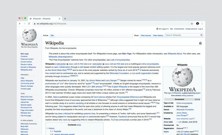 Wikipédia fait enfin peau neuve ! On attendait ça depuis plus de 10 ans