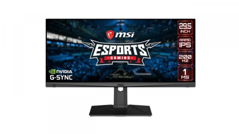 Sales: the MSI G-Sync 240Hz ultrawide PC monitor sees its price drop